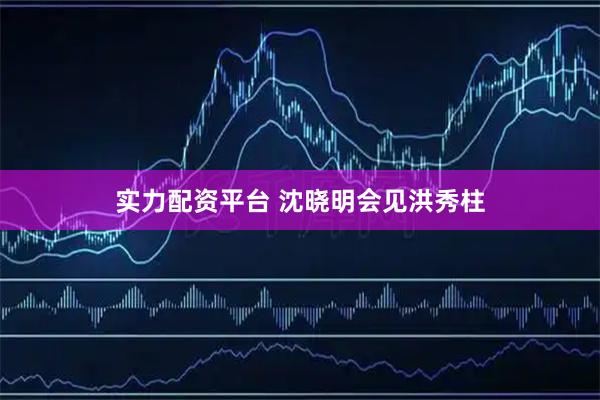 实力配资平台 沈晓明会见洪秀柱